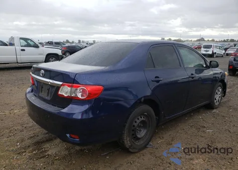 2013 Toyota Corolla Base из США, поврежденный, VIN 5YFBU4EE2DP218865